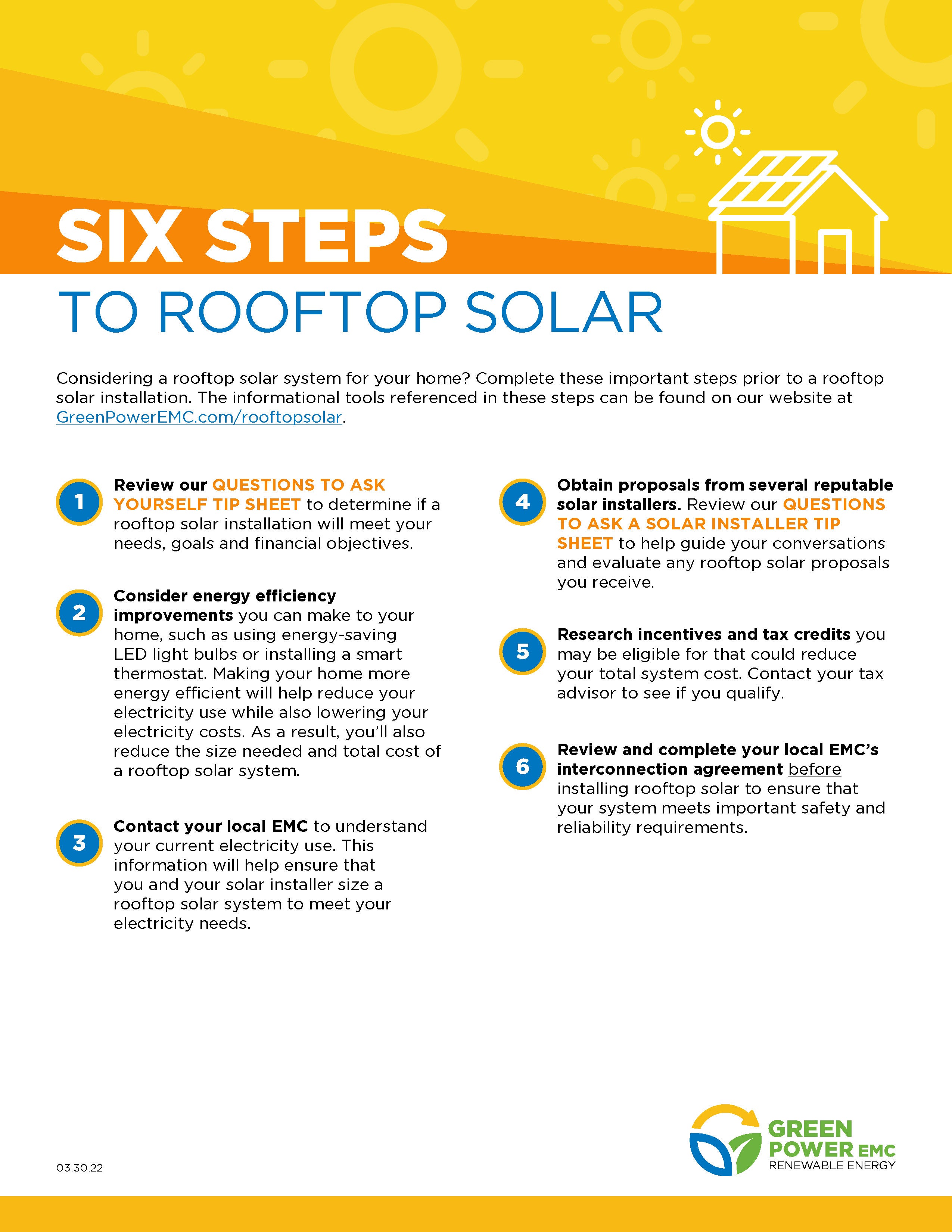 6 Steps to Rooftop Solar